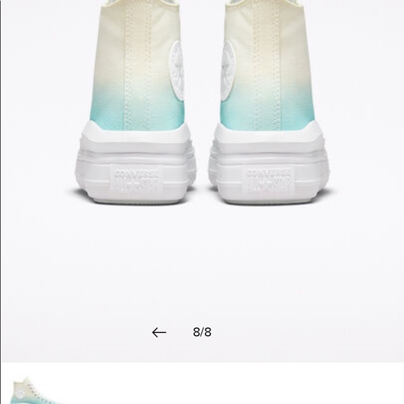 NWT Converse High Top Platform Sneakers - Picture 6 of 6